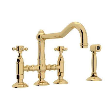 ROHL Acqui Three Leg Bridge Faucet A1458XMWSULB-2